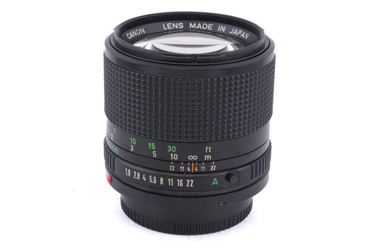 Canon 85mm f1.8 FDn