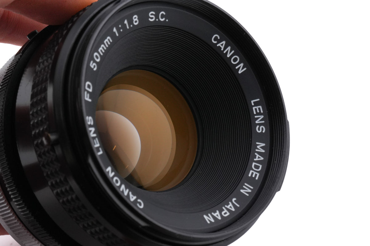 Canon 50mm f1.8 S.C.