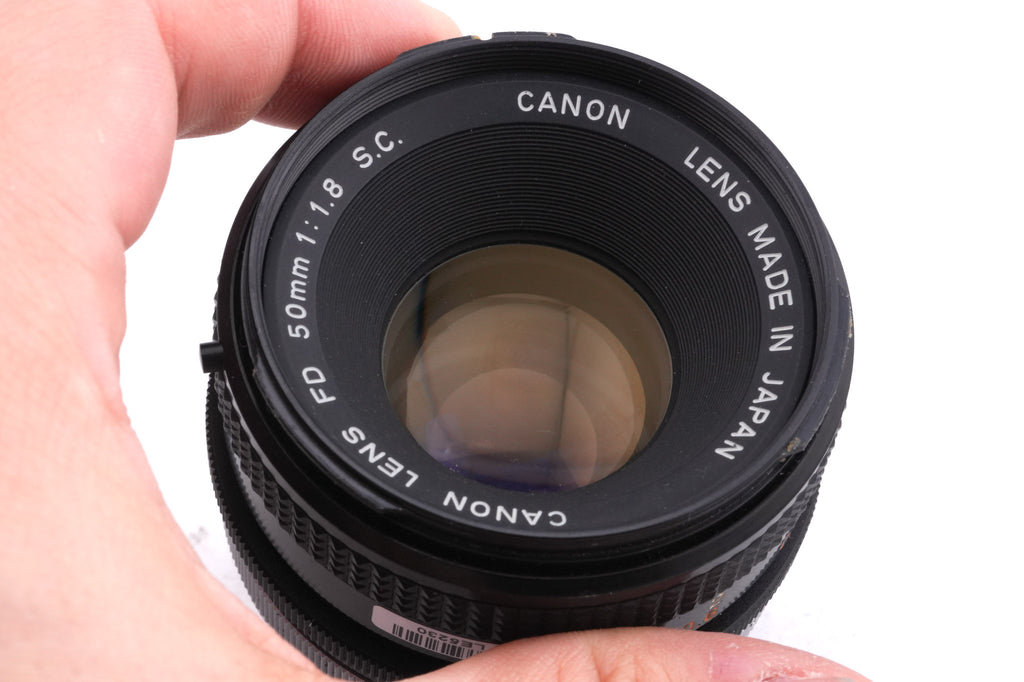Canon 50mm f1.8 S.C.