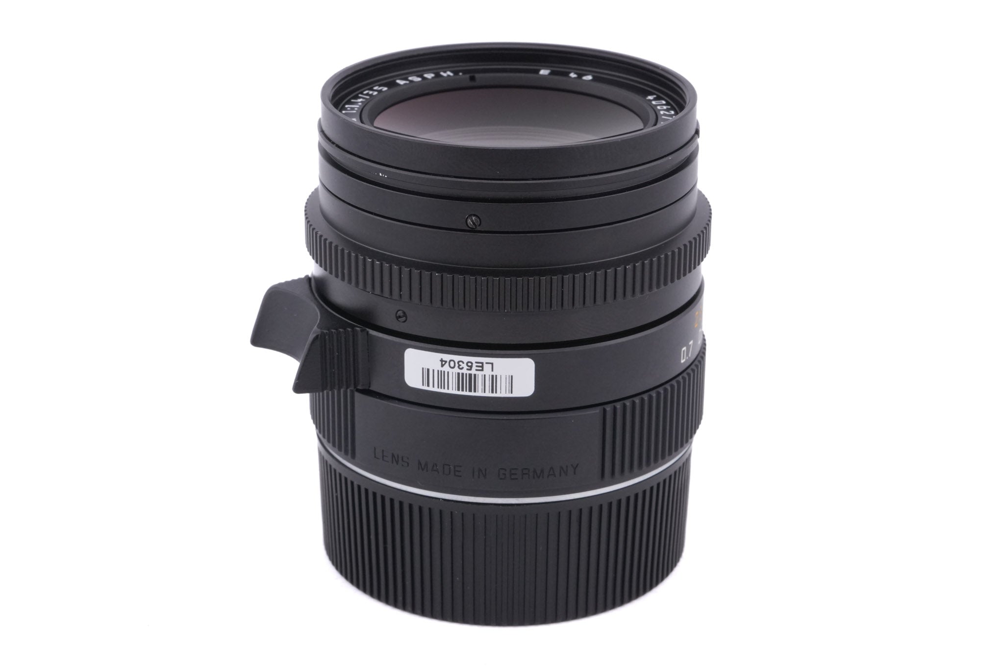 Leica 35mm f1.4 Summilux-M ASPH. (Type II) (Black, 11874) + Lens Hood (28mm f2 / 35mm f1.4) (12589)