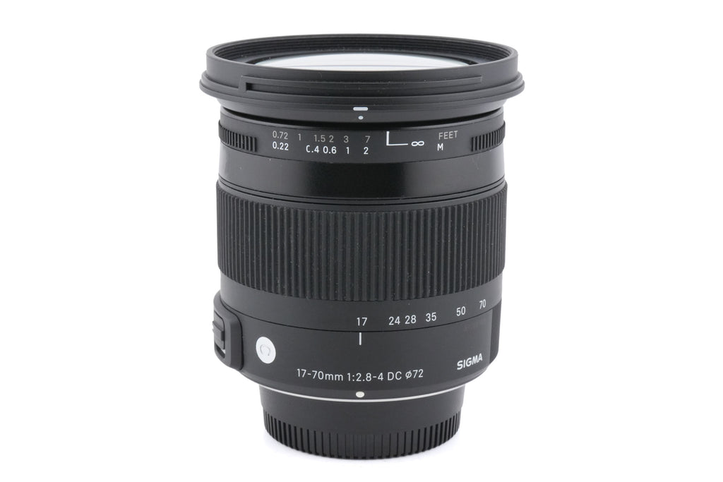 Sigma 17-70mm f2.8-4.5 DC Macro HSM