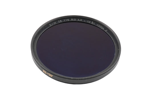 B+W 58mm Neutral Density Filter 110 ND 3,0 - 10 BL 1000x E - Accessory