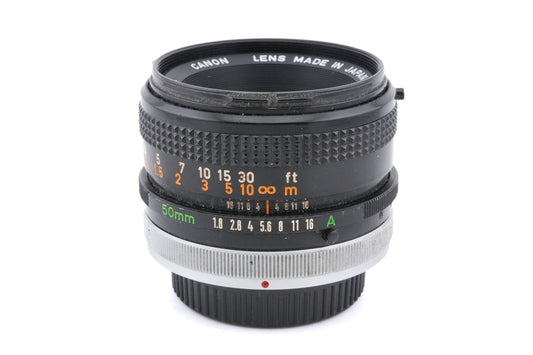 Canon 50mm f1.8 S.C. - Lens