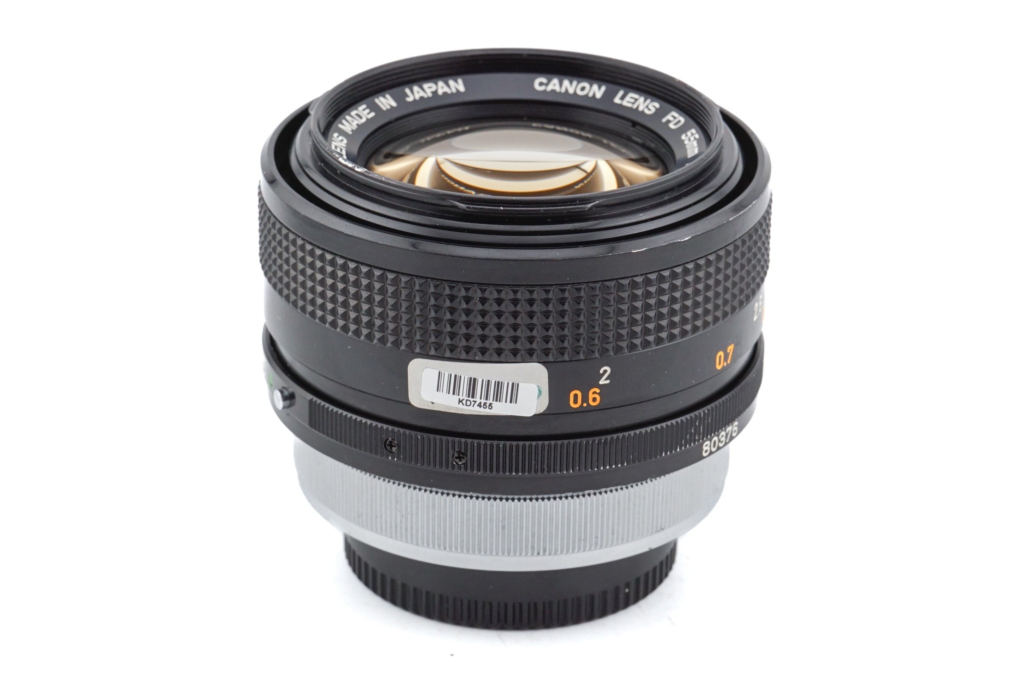 Canon 55mm f1.2 S.S.C. Aspherical