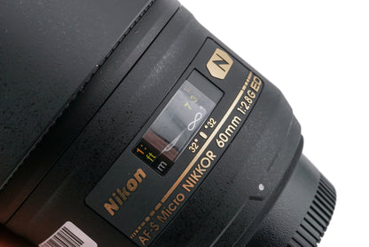 Nikon 60mm f2.8 AF-S Micro Nikkor G ED N