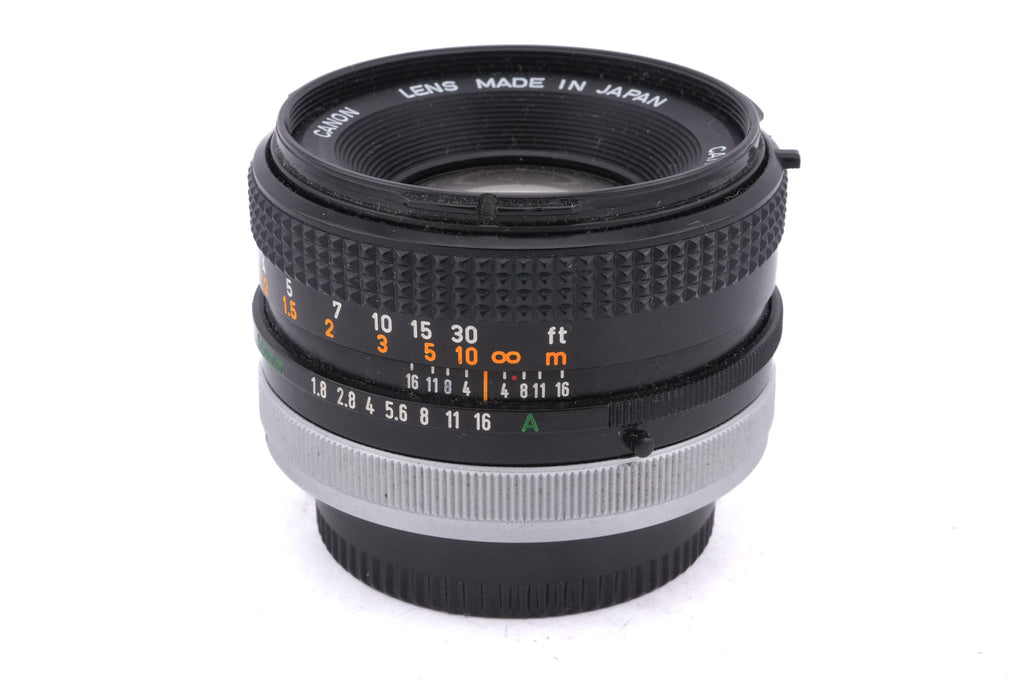 Canon 50mm f1.8 S.C.