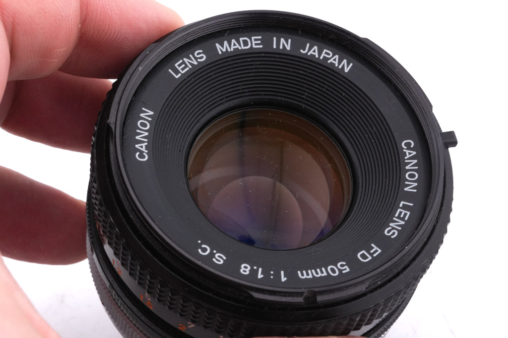 Canon 50mm f1.8 S.C.