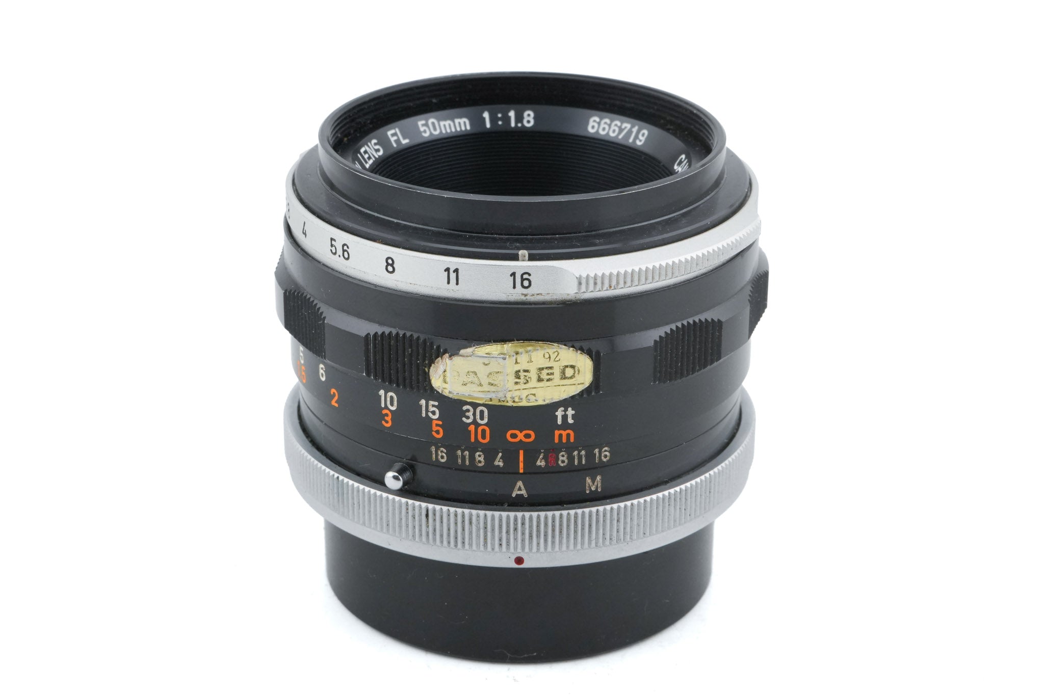 Canon 50mm f1.8 FL