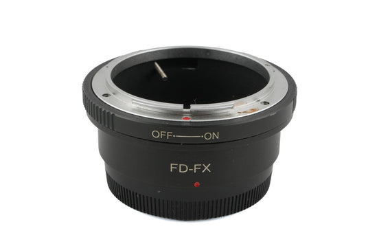 Generic Canon FD - Fujifilm X (FD - FX) Adapter