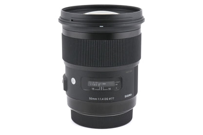 Sigma 50mm f1.4 DG HSM Art