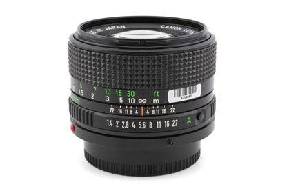 Canon 50mm f1.4 FDn