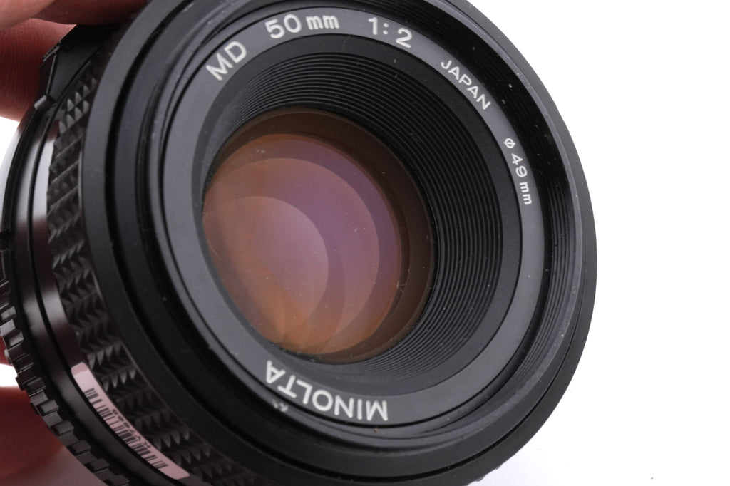 Minolta 50mm f2 MD