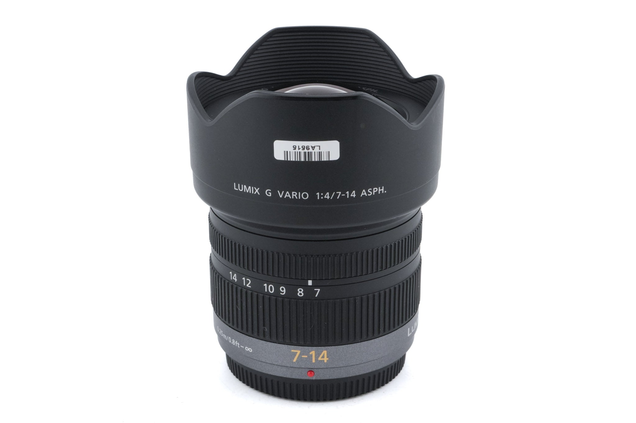 Panasonic 7-14mm f4 Lumix G Vario ASPH. (H-F007014)