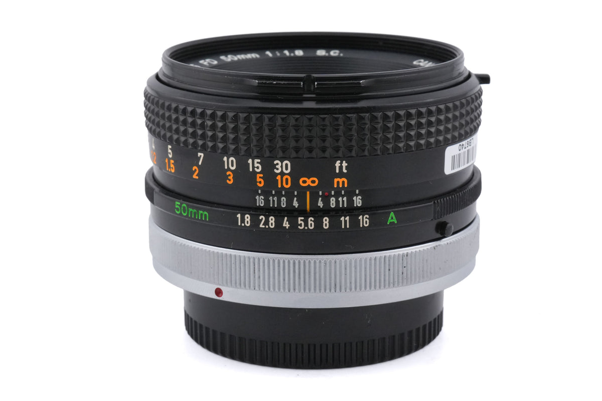 Canon 50mm f1.8 S.C.