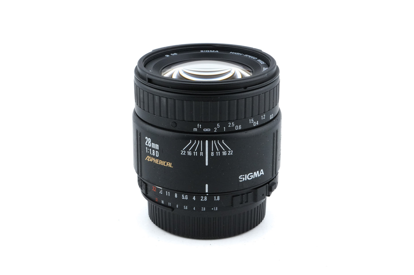 Sigma 28mm f1.8 High-Speed Wide Aspherical II - Lens