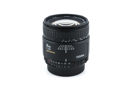 Sigma 28mm f1.8 High-Speed Wide Aspherical II - Lens