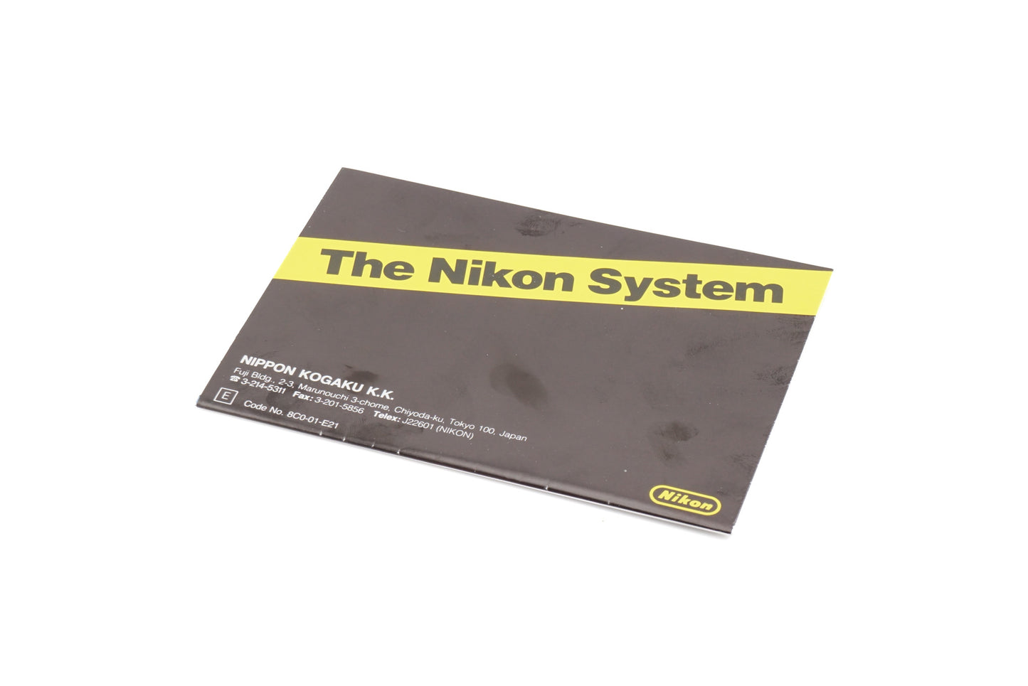 Nikon "The Nikon System" Booklet