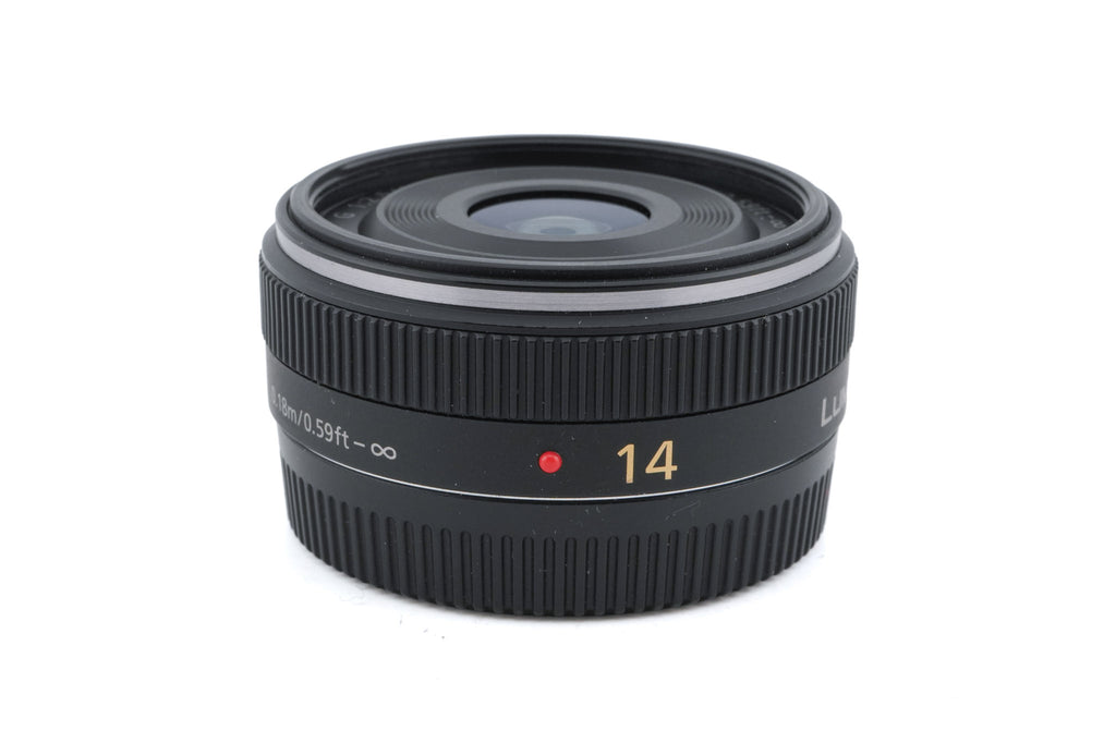 Panasonic 14mm f2.5 Lumix G ASPH. (H-H014)