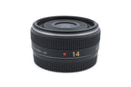 Panasonic 14mm f2.5 Lumix G ASPH. (H-H014)