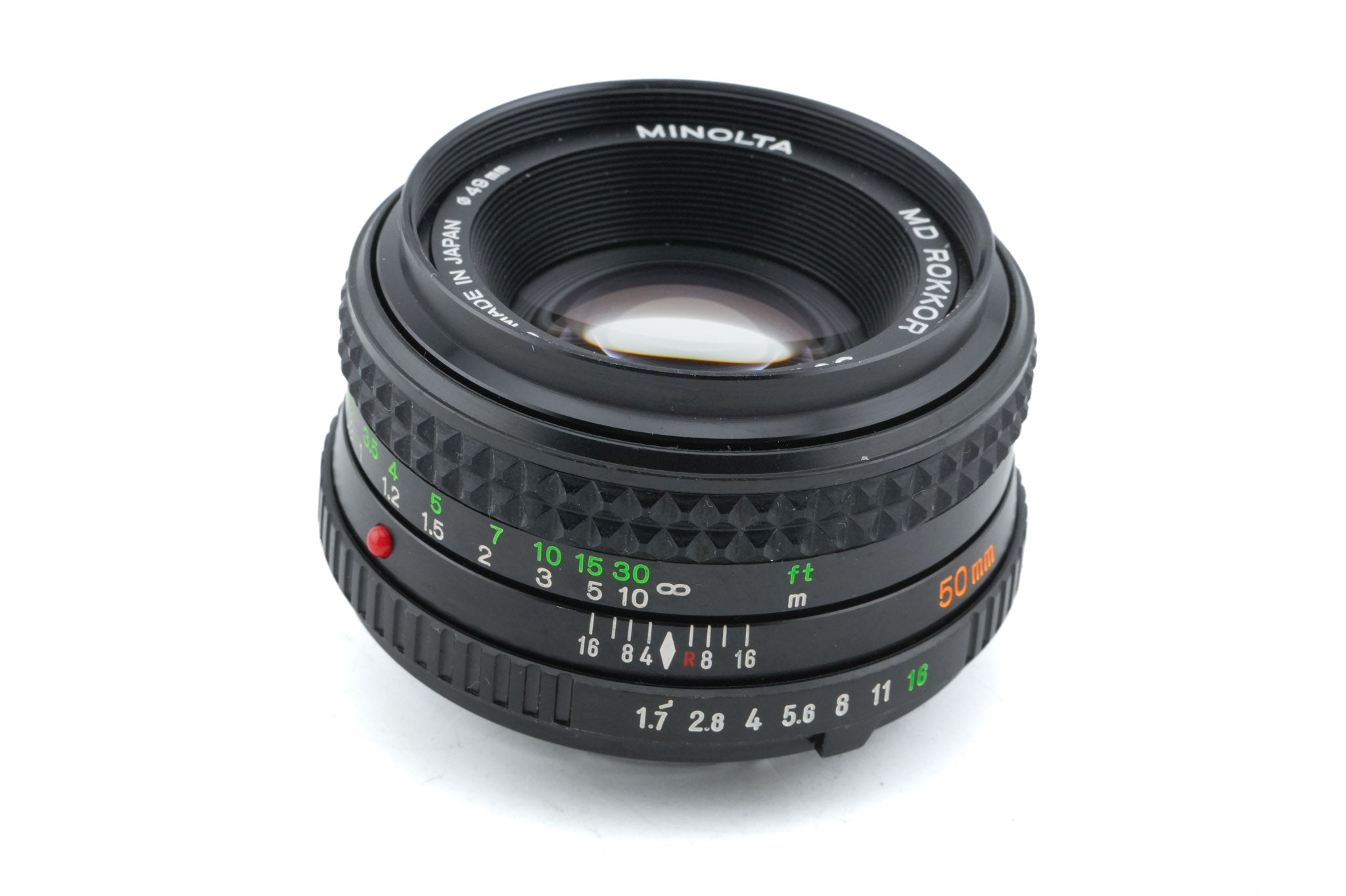 Minolta 50mm f1.7 MD Rokkor