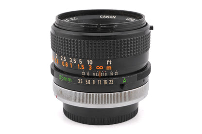 Canon 35mm f3.5 S.C.