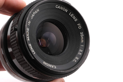 Canon 35mm f3.5 S.C.