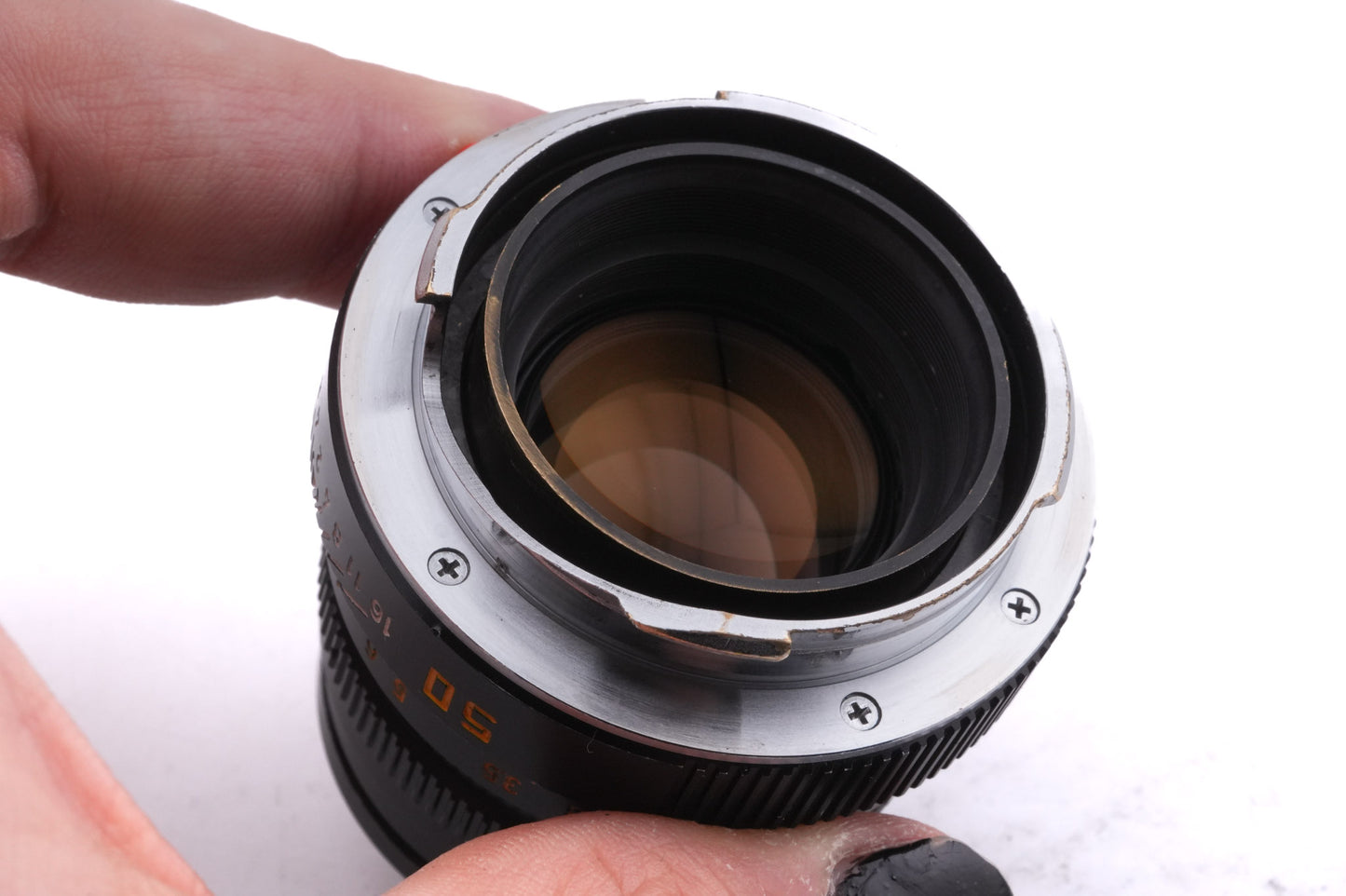 Leica 50mm f2 Summicron-M (Type IV) (Black, 11819)