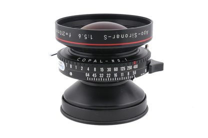 Rodenstock 210mm f5.6 Apo-Sironar-S (Shutter)