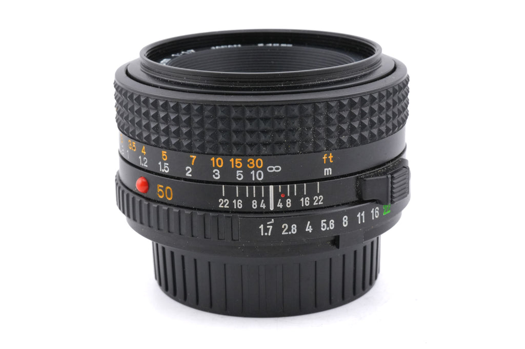 Minolta 50mm f1.7 MD