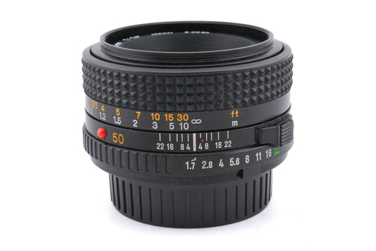 Minolta 50mm f1.7 MD