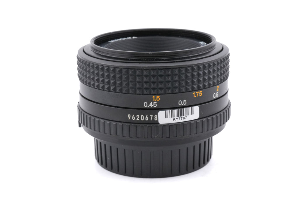 Minolta 50mm f1.7 MD