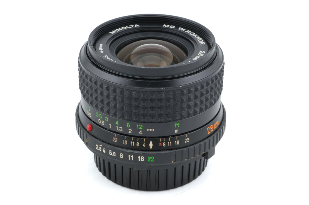 Minolta 28mm f2.8 MD W.Rokkor