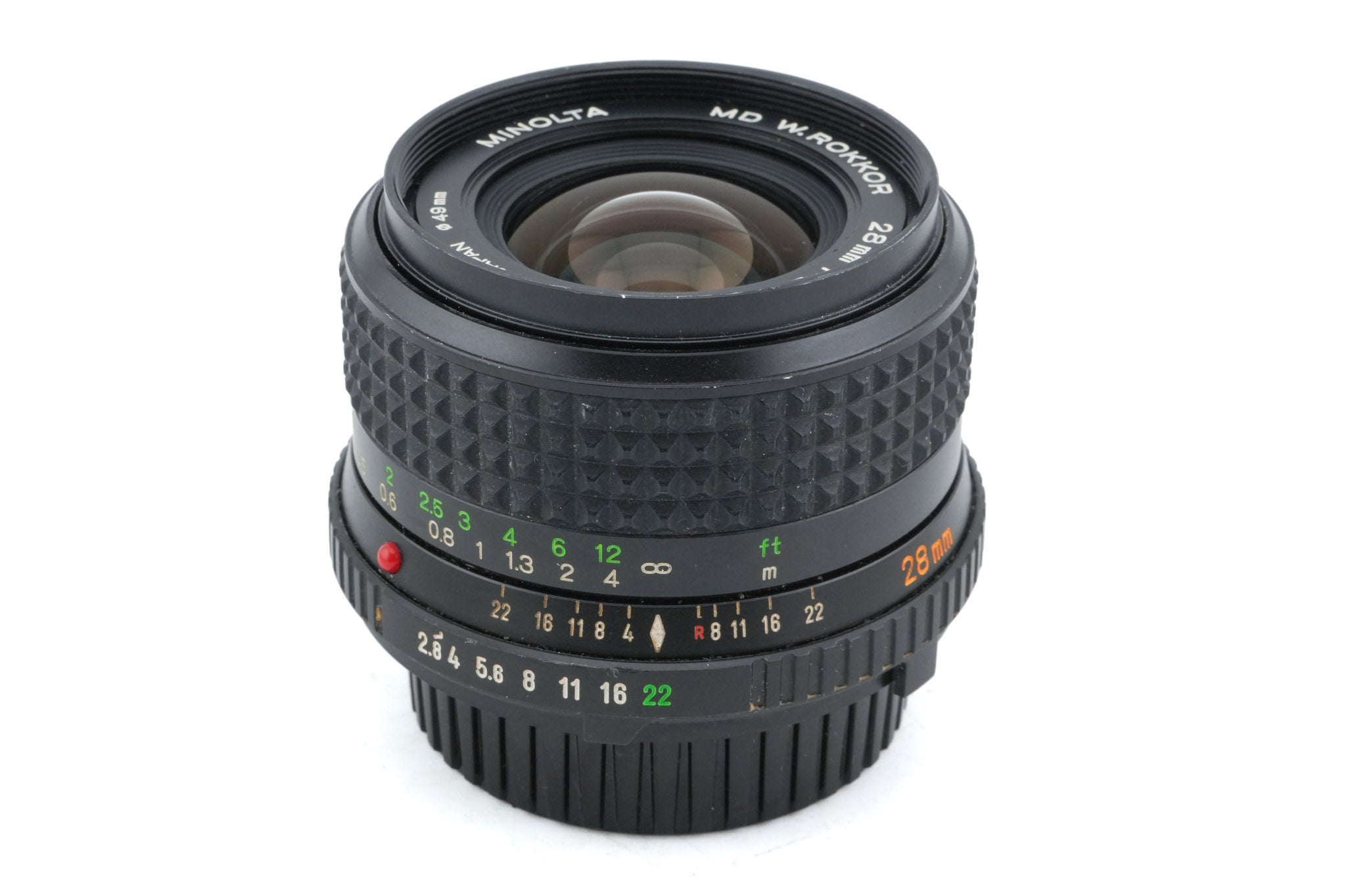 Minolta 28mm f2.8 MD W.Rokkor