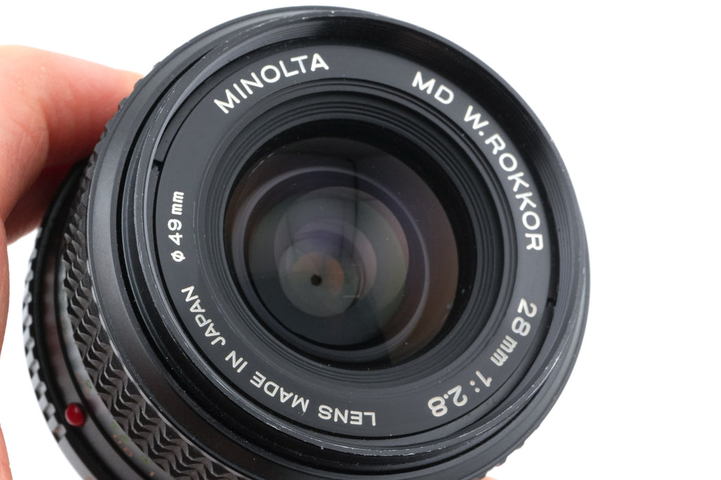 Minolta 28mm f2.8 MD W.Rokkor
