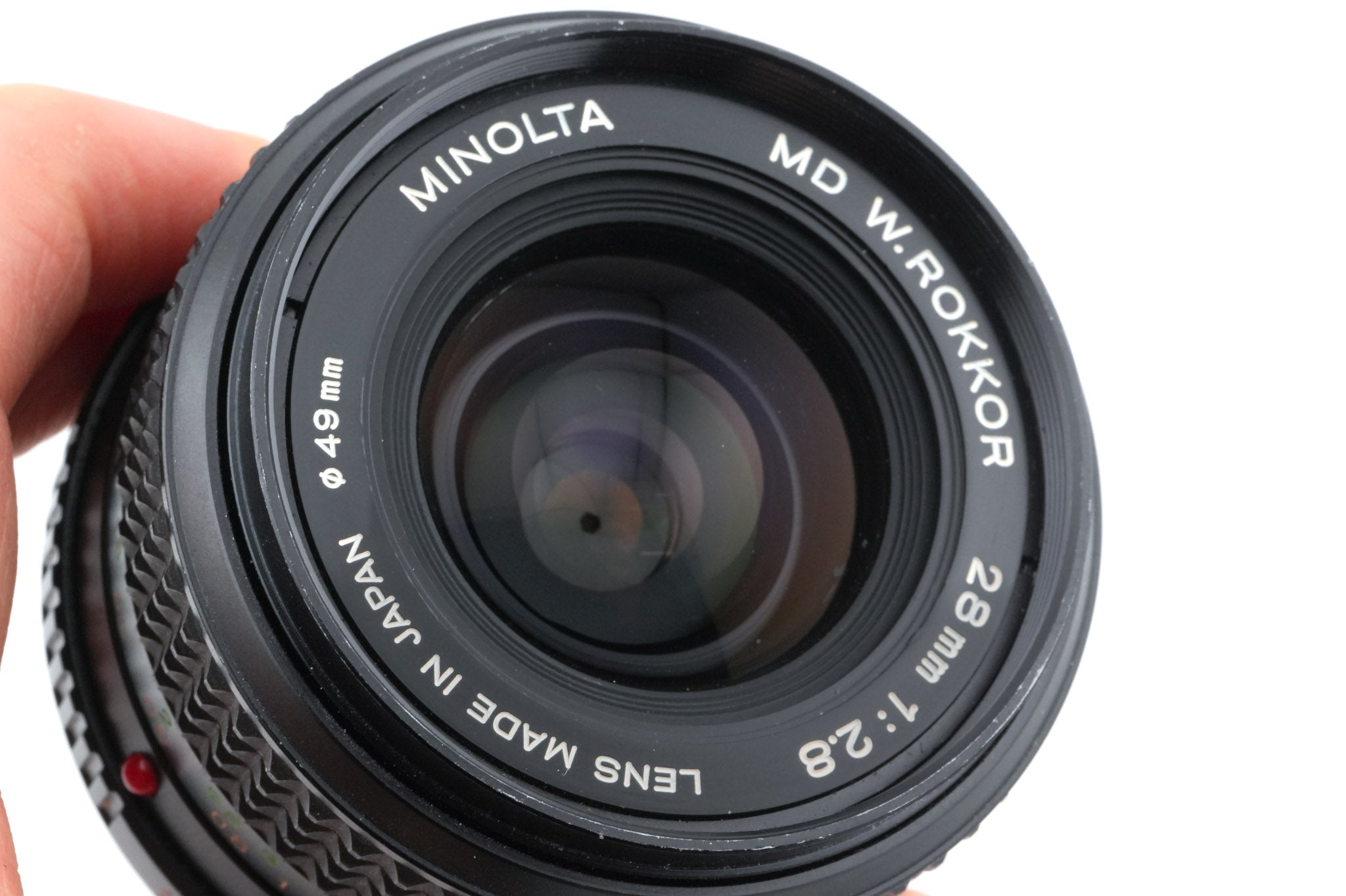 Minolta 28mm f2.8 MD W.Rokkor