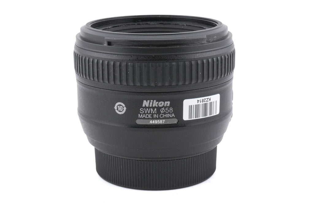 Nikon 50mm f1.4 AF-S Nikkor G