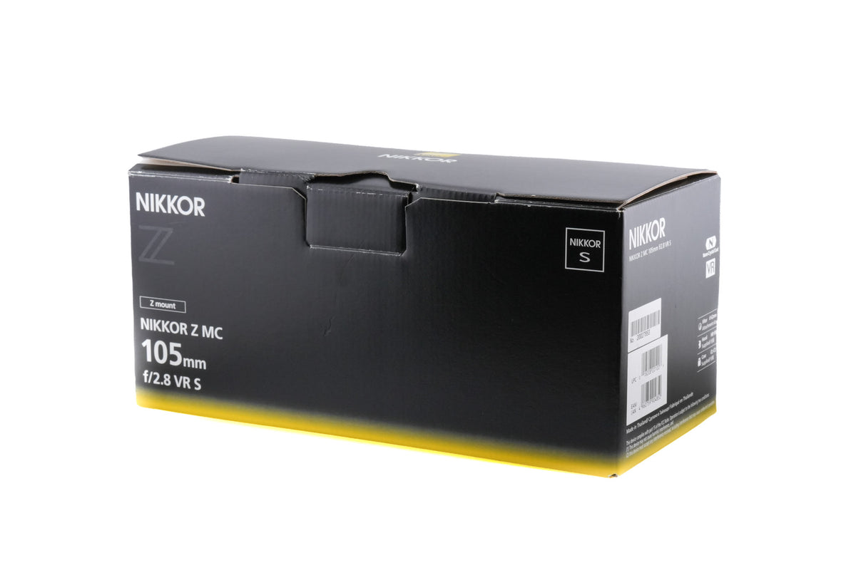 Nikon 105mm f2.8 Nikkor Z MC VR S