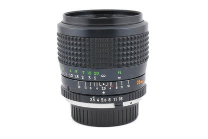 Minolta 28mm f2.5 MC W.Rokkor-SI