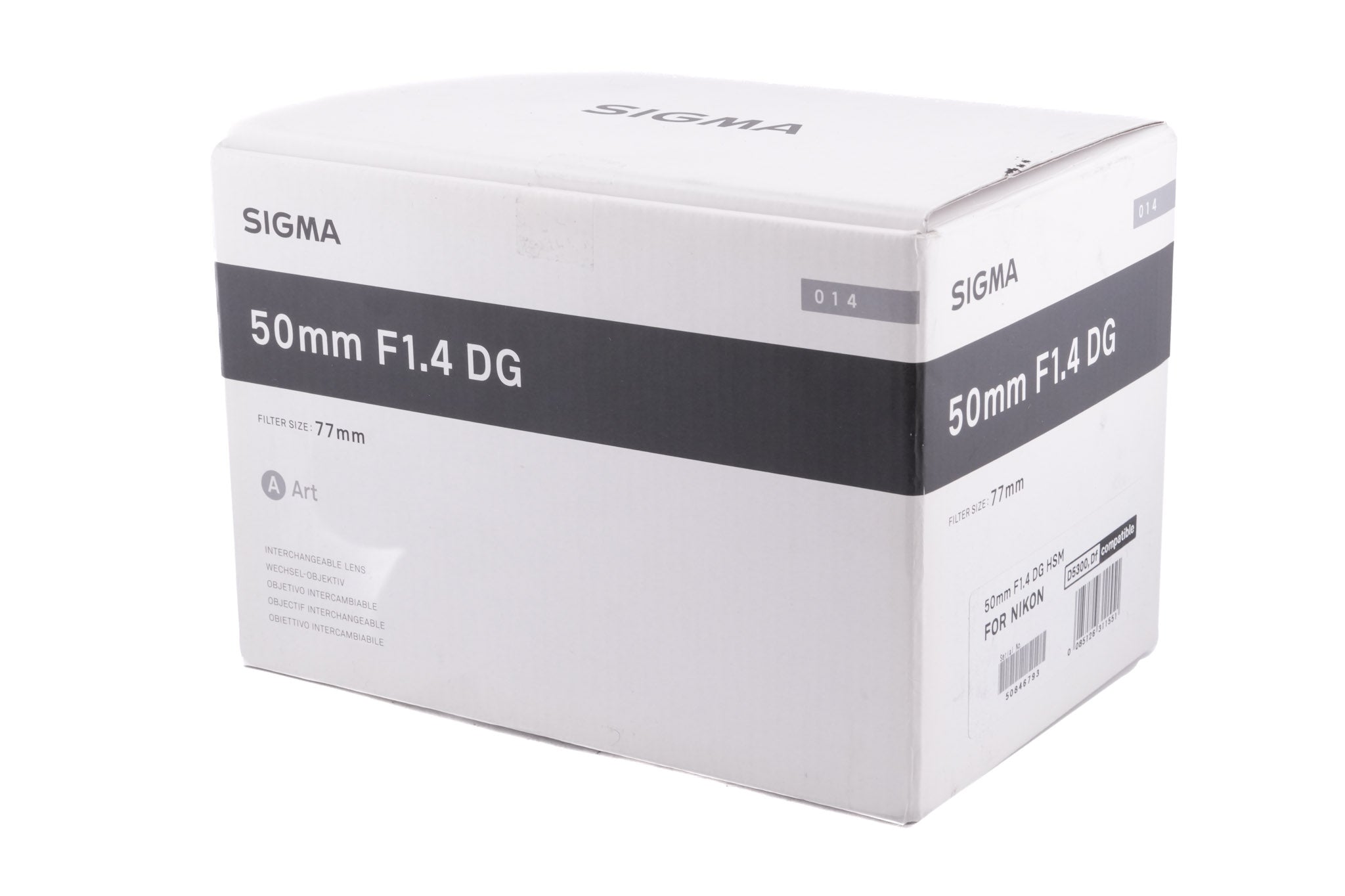 Sigma 50mm f1.4 DG HSM Art (014)