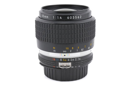 Nikon 35mm f1.4 Nikkor AI-S