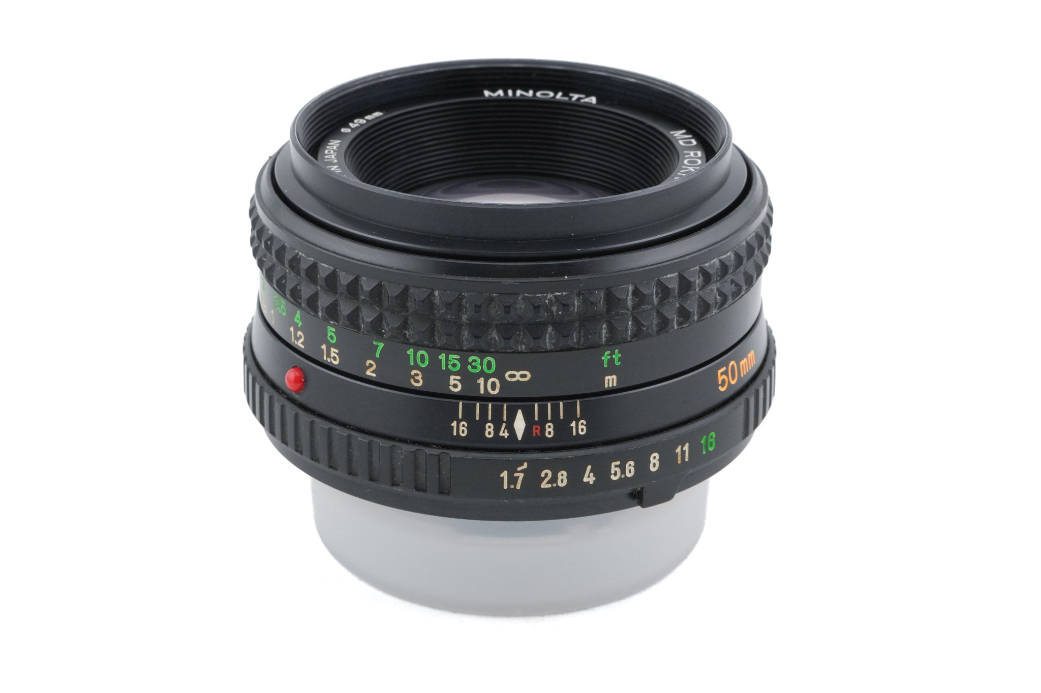 Minolta 50mm f1.7 MD Rokkor