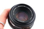 Minolta 50mm f1.7 MD Rokkor