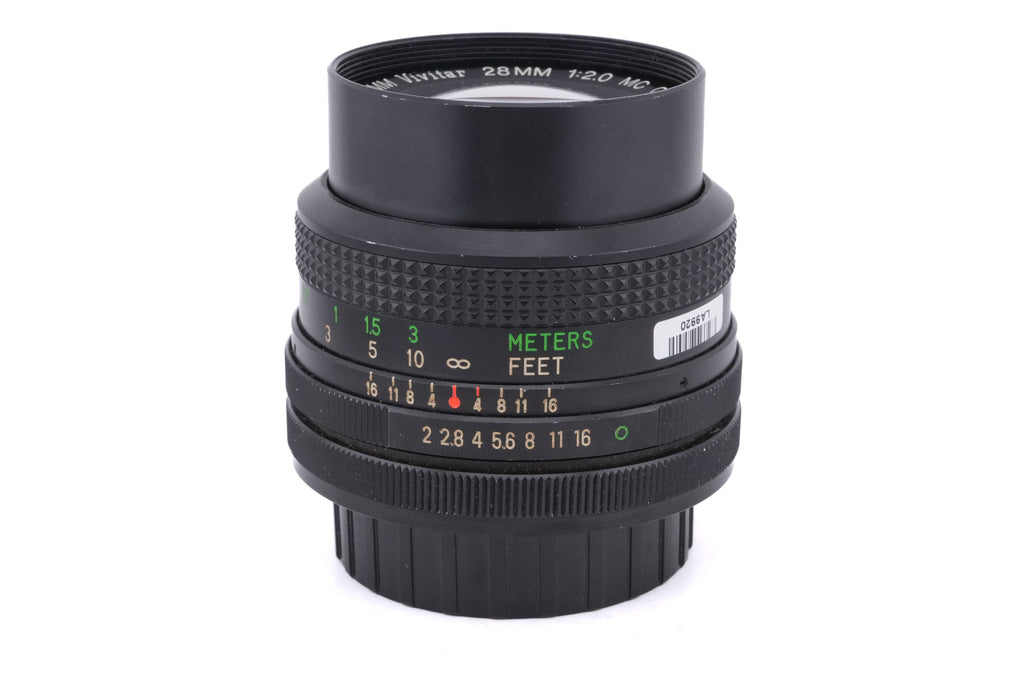 Vivitar 28mm f2 MC Close Focus Wide Angle