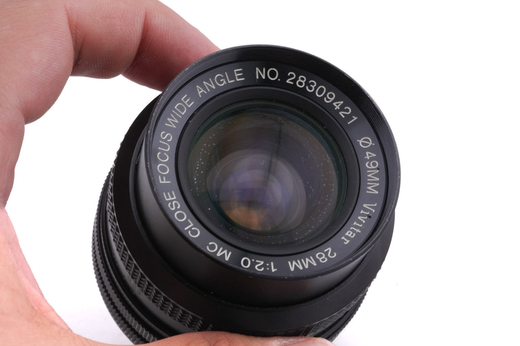 Vivitar 28mm f2 MC Close Focus Wide Angle