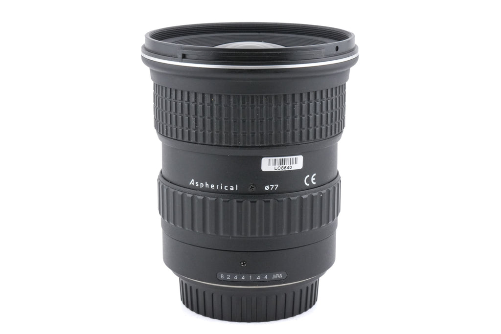 Tokina 11-16mm f2.8 AT-X Pro SD IF DX Aspherical