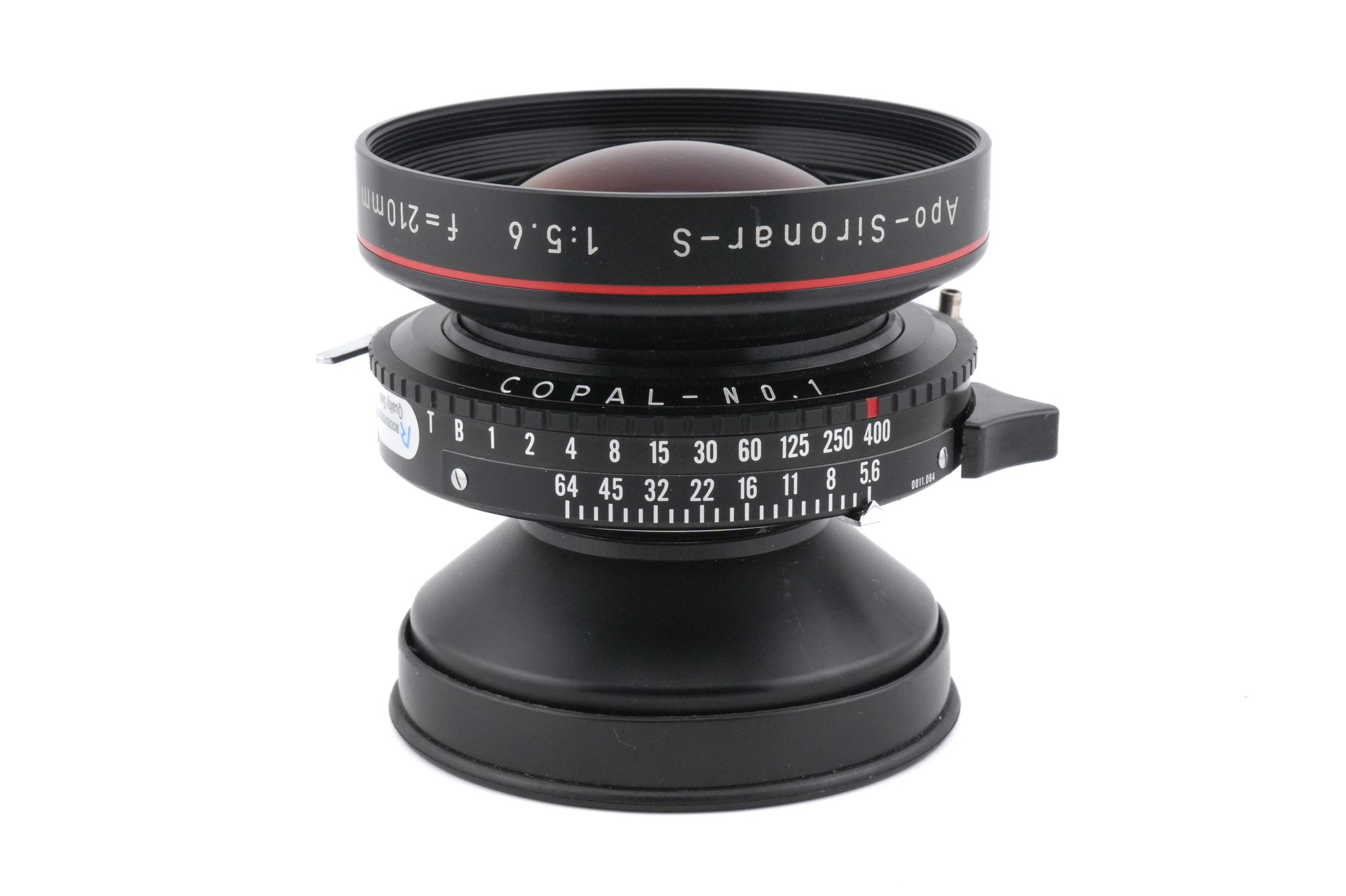 Rodenstock 210mm f5.6 Apo-Sironar-S (Shutter) - Lens