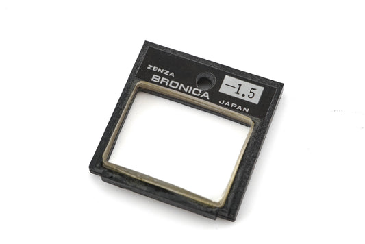 Zenza Bronica -1.5 Eye Correction Diopter Lens