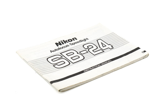 Nikon SB-24 Instruction Manual