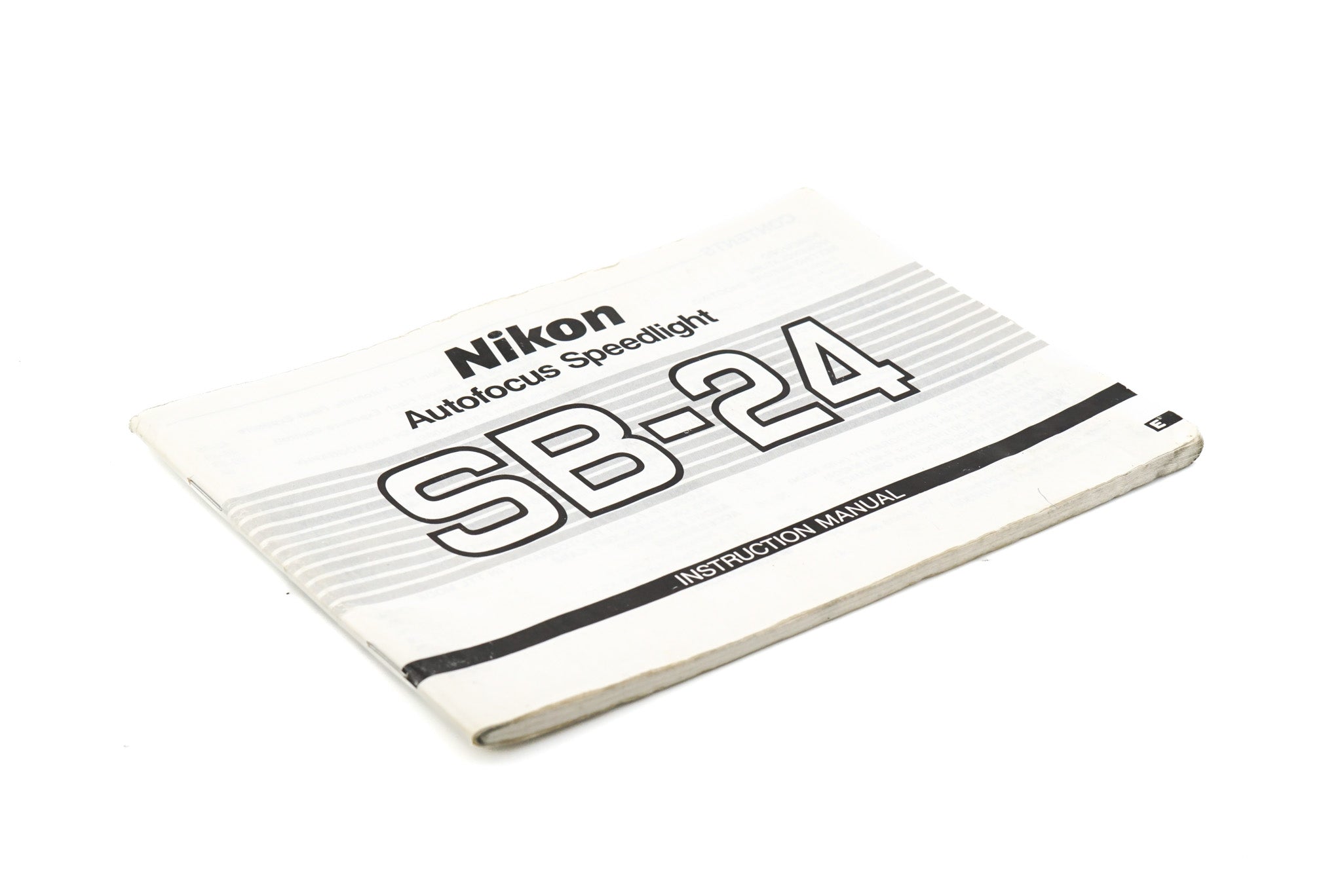 Nikon SB-24 Instructions