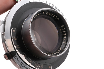 Schneider-Kreuznach 150mm f4.5 Xenar (Shutter)